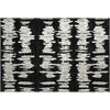 Piper Looms Mayfield Stripes AMF905 Black Machine Washable Area Rug Scatter Main Image
