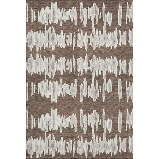 Piper Looms Mayfield Stripes AMF905 Brown Machine Washable Area Rug main image