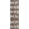 Piper Looms Mayfield Stripes AMF905 Brown Machine Washable Area Rug Runner Main Image