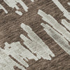 Piper Looms Mayfield Stripes AMF905 Brown Machine Washable Area Rug Swatch Image