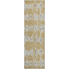 Piper Looms Mayfield Stripes AMF905 Gold Machine Washable Area Rug Runner Main Image