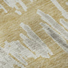 Piper Looms Mayfield Stripes AMF905 Gold Machine Washable Area Rug Swatch Image