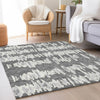 Piper Looms Mayfield Stripes AMF905 Gray Machine Washable Area Rug Lifestyle Image Feature
