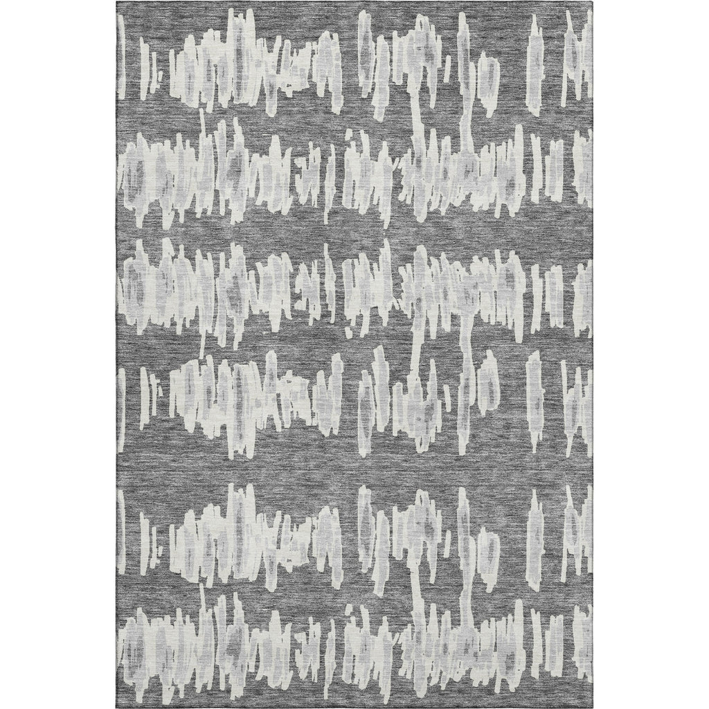 Piper Looms Mayfield Stripes AMF905 Gray Machine Washable Area Rug main image