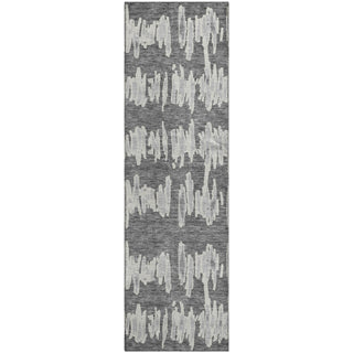 Piper Looms Mayfield Stripes AMF905 Gray Machine Washable Area Rug Runner Main Image