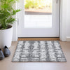 Piper Looms Mayfield Stripes AMF905 Gray Machine Washable Area Rug Scatter Lifestyle Image Feature