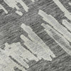 Piper Looms Mayfield Stripes AMF905 Gray Machine Washable Area Rug Swatch Image