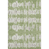 Piper Looms Mayfield Stripes AMF905 Green Machine Washable Area Rug main image