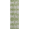 Piper Looms Mayfield Stripes AMF905 Green Machine Washable Area Rug Runner Main Image