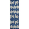 Piper Looms Mayfield Stripes AMF905 Navy Machine Washable Area Rug Runner Main Image