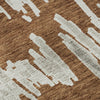 Piper Looms Mayfield Stripes AMF905 Paprika Machine Washable Area Rug Swatch Image