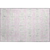 Piper Looms Mayfield Stripes AMF905 Pink Machine Washable Area Rug Scatter Main Image