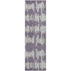 Piper Looms Mayfield Stripes AMF905 Purple Machine Washable Area Rug Runner Main Image