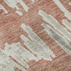 Piper Looms Mayfield Stripes AMF905 Salmon Machine Washable Area Rug Swatch Image
