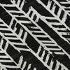 Piper Looms Mayfield Arrows AMF906 Black Machine Washable Area Rug Swatch Image