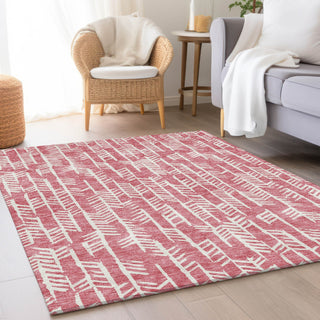Piper Looms Mayfield Arrows AMF906 Blush Machine Washable Area Rug Lifestyle Image Feature