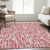 Piper Looms Mayfield Arrows AMF906 Blush Machine Washable Area Rug Lifestyle Image Feature