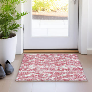 Piper Looms Mayfield Arrows AMF906 Blush Machine Washable Area Rug Scatter Lifestyle Image Feature