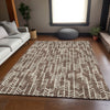 Piper Looms Mayfield Arrows AMF906 Brown Machine Washable Area Rug Lifestyle Image Feature