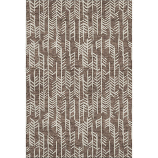 Piper Looms Mayfield Arrows AMF906 Brown Machine Washable Area Rug main image