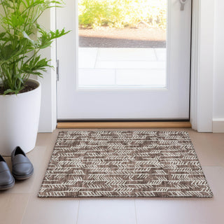 Piper Looms Mayfield Arrows AMF906 Brown Machine Washable Area Rug Scatter Lifestyle Image Feature