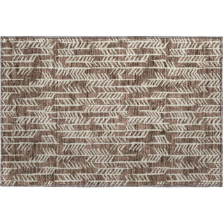 Piper Looms Mayfield Arrows AMF906 Brown Machine Washable Area Rug Scatter Main Image