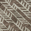 Piper Looms Mayfield Arrows AMF906 Brown Machine Washable Area Rug Swatch Image