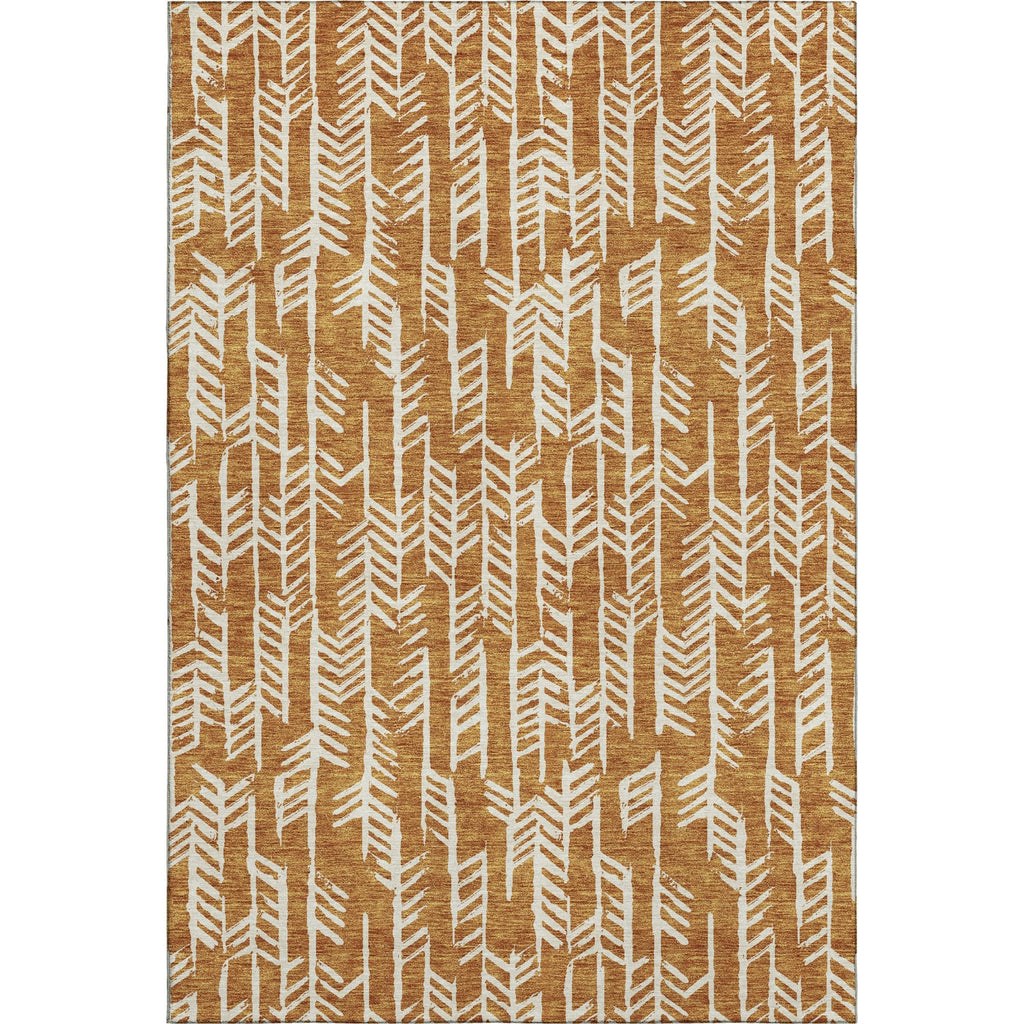 Piper Looms Mayfield Arrows AMF906 Copper Machine Washable Area Rug main image