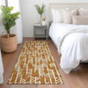 Piper Looms Mayfield Arrows AMF906 Copper Machine Washable Area Rug Runner Lifestyle Image Feature
