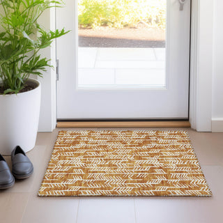 Piper Looms Mayfield Arrows AMF906 Copper Machine Washable Area Rug Scatter Lifestyle Image Feature