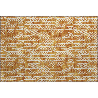 Piper Looms Mayfield Arrows AMF906 Copper Machine Washable Area Rug Scatter Main Image