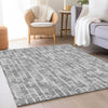 Piper Looms Mayfield Arrows AMF906 Gray Machine Washable Area Rug Lifestyle Image Feature