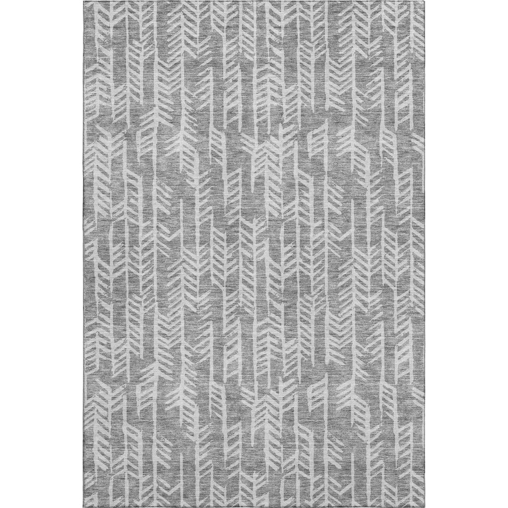 Piper Looms Mayfield Arrows AMF906 Gray Machine Washable Area Rug main image
