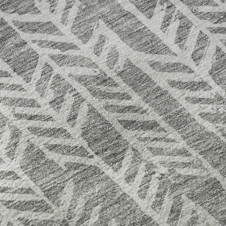 Piper Looms Mayfield Arrows AMF906 Gray Machine Washable Area Rug Swatch Image