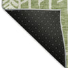 Piper Looms Mayfield Arrows AMF906 Green Machine Washable Area Rug Backing Image
