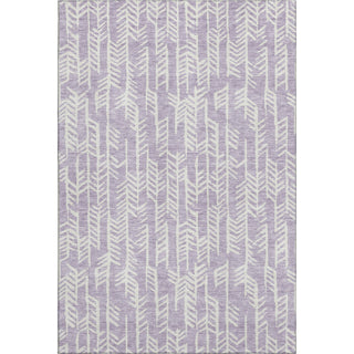 Piper Looms Mayfield Arrows AMF906 Lavender Machine Washable Area Rug main image