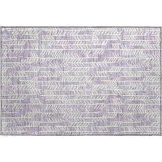 Piper Looms Mayfield Arrows AMF906 Lavender Machine Washable Area Rug Scatter Main Image