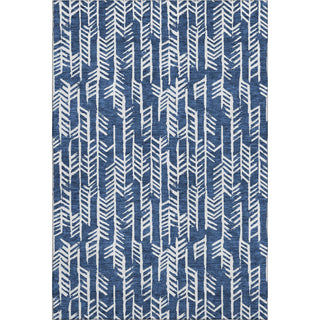 Piper Looms Mayfield Arrows AMF906 Navy Machine Washable Area Rug main image