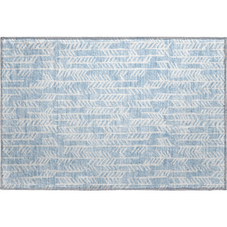 Piper Looms Mayfield Arrows AMF906 Sky Machine Washable Area Rug Scatter Main Image