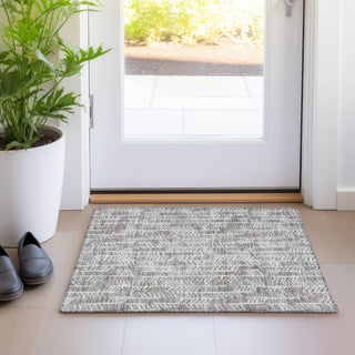 Piper Looms Mayfield Arrows AMF906 Taupe Machine Washable Area Rug Scatter Lifestyle Image Feature