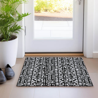Piper Looms Mayfield Southwest AMF907 Black Machine Washable Area Rug Scatter Lifestyle Image Feature