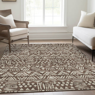 Piper Looms Mayfield Southwest AMF907 Brown Machine Washable Area Rug Lifestyle Image Feature
