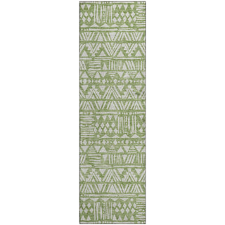 Piper Looms Mayfield Southwest AMF907 Green Machine Washable Area Rug Runner Main Image
