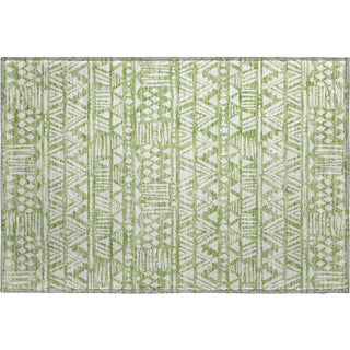 Piper Looms Mayfield Southwest AMF907 Green Machine Washable Area Rug Scatter Main Image