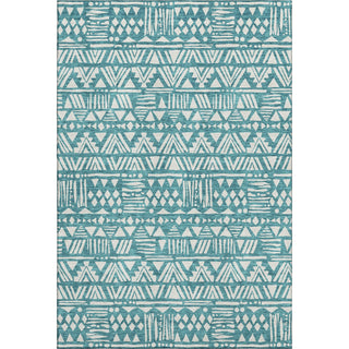 Piper Looms Mayfield Southwest AMF907 Teal Machine Washable Area Rug main image