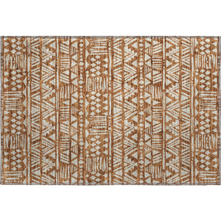 Piper Looms Mayfield Southwest AMF907 Terracotta Machine Washable Area Rug Scatter Main Image