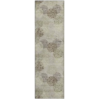 Piper Looms Mayfield Circles AMF908 Beige Machine Washable Area Rug Runner Main Image