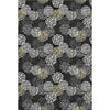 Piper Looms Mayfield Circles AMF908 Black Machine Washable Area Rug main image