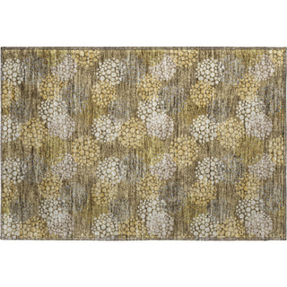 Piper Looms Mayfield Circles AMF908 Brown Machine Washable Area Rug Scatter Main Image
