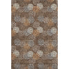 Piper Looms Mayfield Circles AMF908 Fudge Machine Washable Area Rug main image